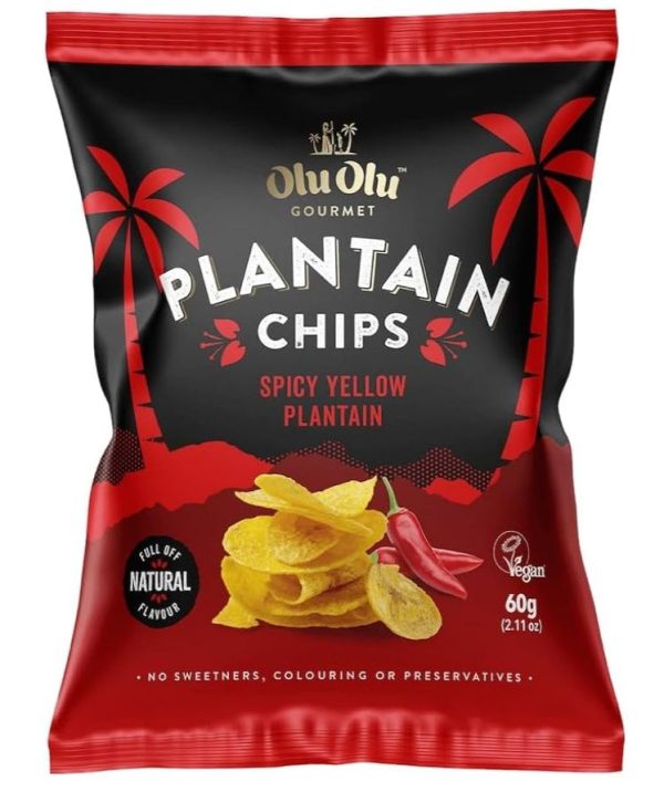 Plantain Crisps Olu Olu (Red)