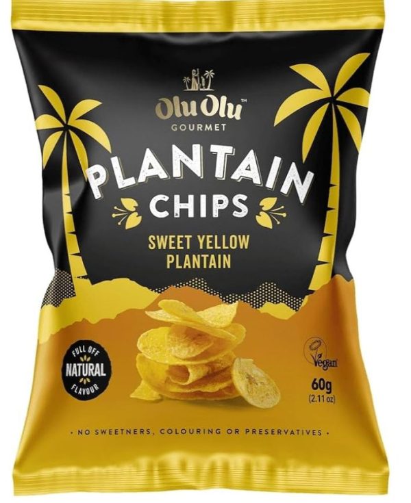 Plantain Crisps Olu Olu (Yellow)